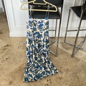 Zara dress beautiful maxi or midi depending on height size s